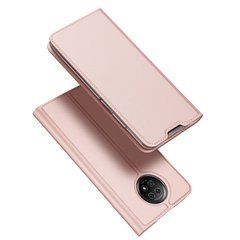 Чехол-книжка Dux Ducis для Xiaomi Redmi Note 9 5G / Redmi Note 9T Розовый
