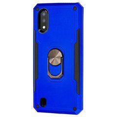 Защитный чехол Kvadro Ring для Samsung A015F Galaxy A01 Синий