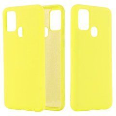 Захисний чохол Liquid Case Full Cover для Samsung M315F Galaxy M31 Жовтий