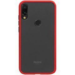 Защитный чехол Сolor Buttons для Xiaomi Redmi 7 Красный
