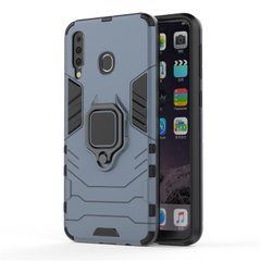 Захисний чохол Strong Guard Ring для Samsung A207F Galaxy A20S Navy