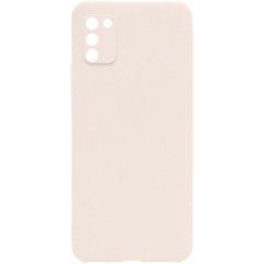Захисний TPU чохол Softon Full Camera для Samsung A037F Galaxy A03s Бежевий