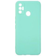 Защитный чехол Liquid Case Full Camera для Tecno Spark 7 Бирюзовый