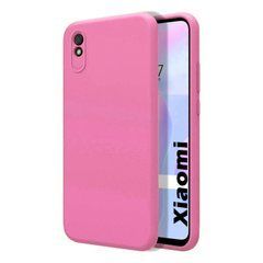 Захисний чохол Liquid Case Full Camera для Xiaomi Redmi 9A Рожевий