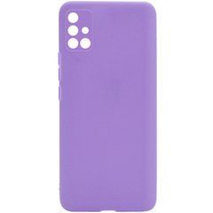 Защитный TPU чехол Softon Full Camera для Samsung A515F Galaxy A51 2020 Сиреневый
