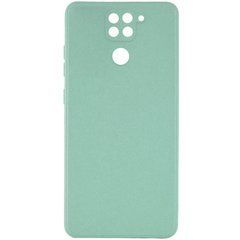 Захисний TPU чохол Softon Full Camera для Xiaomi Redmi Note 9 / Redmi 10X Бірюзовий