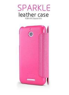 Чехол-книжка Nillkin Sparkle для HTC Desire 510 Розовый