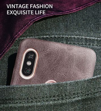 Захисний чохол X-level Vintage для Xiaomi Mi8 Коричневий