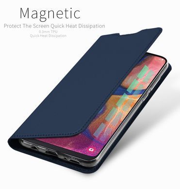 Чехол-книжка Dux Ducis для Samsung A205F Galaxy A20 / A305F Galaxy A30 2019 Синий