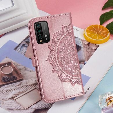 Чохол-книжка Art Book для Xiaomi Redmi Note 9 4G / Redmi 9 Power / Redmi 9T Рожевий