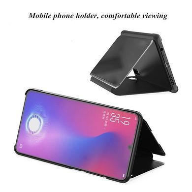 Чохол-книжка Clear View Mirror для Xiaomi Poco X3 / X3 NFC / X3 Pro Чорний