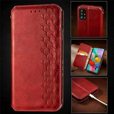 Чехол-книжка Tessero Book для Samsung A515F Galaxy A51 2020 Красный