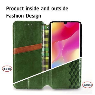Чохол-книжка Tessero Book для Xiaomi Mi Note 10 Lite Зелений