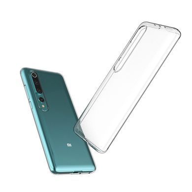 TPU чехол Strong Clear 0,5mm для Xiaomi Mi 10 / Mi 10 Pro Прозрачный