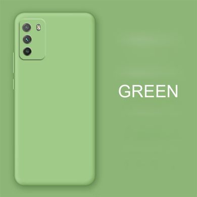 Защитный чехол Liquid Case Full Cover для Xiaomi Poco M3 Зеленый