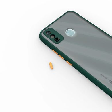 Защитный чехол Сolor Buttons для Tecno Spark 6 GO Зеленый