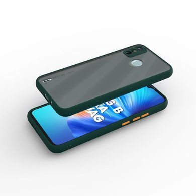 Защитный чехол Сolor Buttons для Tecno Spark 6 GO Зеленый