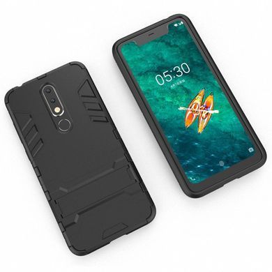 Захисний чохол Strong Guard для Nokia 5.1 Plus 2018 (Nokia X5) Чорний