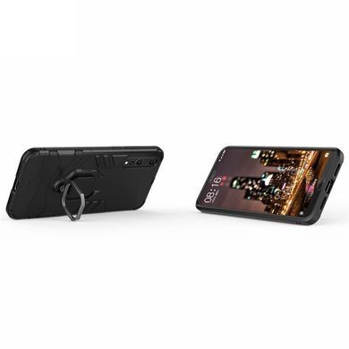 Защитный чехол Strong Guard Ring для Huawei P20 Pro Черный
