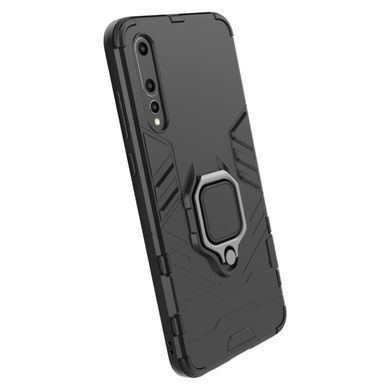Защитный чехол Strong Guard Ring для Huawei P20 Pro Черный