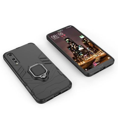 Защитный чехол Strong Guard Ring для Huawei P20 Pro Черный