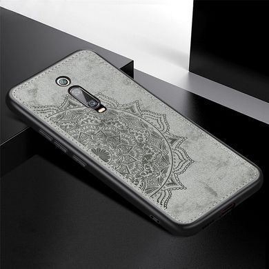 Захисний чохол Textile Decor для Xiaomi Redmi K20 / K20 Pro / Mi 9T / Mi 9T Pro Сірий