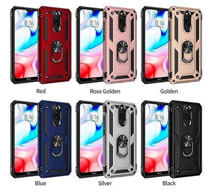 Захисний чохол Kvadrat Ring для Xiaomi Redmi 8 / 8A / 8A Dual Золотий