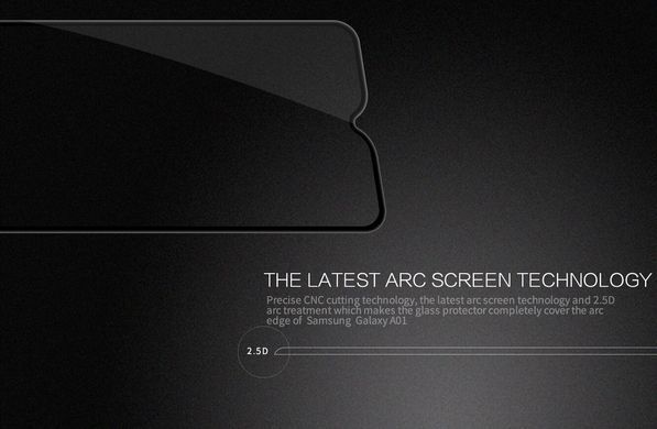 Защитное стекло Nillkin CP+PRO для Samsung A015F Galaxy A01 Черный