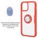 Защитный чехол Crystal Ring для iPhone 12 mini Красный
