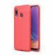 Защитный чехол Leather для Samsung A205F Galaxy A20 / A305F Galaxy A30 2019 Красный