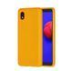 Защитный чехол Liquid Case Full Cover для Samsung A013F Galaxy A01 Core / M013F Galaxy M01 Core Оранжевый