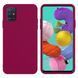 Защитный чехол Liquid Case Full Cover для Samsung A515F Galaxy A51 2020 Малиновый