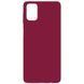 Захисний чохол Liquid Case Full Cover для Samsung M515F Galaxy M51 Малиновий