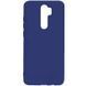 Защитный чехол Liquid Case Full Cover для Xiaomi Redmi 9 Dark Blue