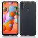 Защитный чехол TPU Matte для Samsung A115F Galaxy A11 / Galaxy M11 Черный