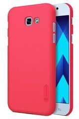 Захисний чохол Nillkin Frosted Shield для Samsung A320F Galaxy A3 2017 Червоний