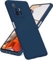 Защитный чехол Liquid Case Full Camera для Xiaomi 11T / 11T Pro Синий