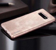 Защитный чехол X-level Vintage для Samsung G973F Galaxy S10 Золотистый