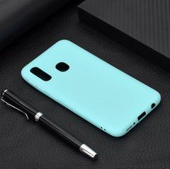 Захисний чохол TPU Matte для Samsung A207F Galaxy A20S Блакитний