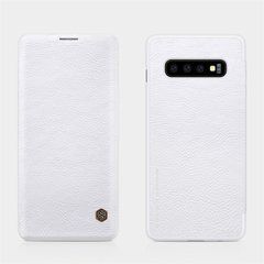 Чохол-книжка Nillkin Qin для Samsung G975F Galaxy S10 Plus Білий