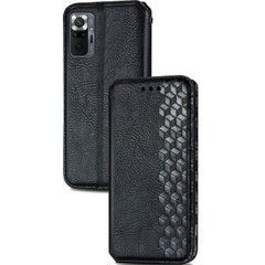 Чехол-книжка Tessero Book для Xiaomi Redmi Note 10 Pro / 10 Pro Max Черный
