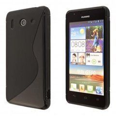 Чехол TPU S-line для Huawei Ascend G510 Черный