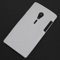 Чохол TPU S-line для Sony Xperia Ion LT28h Білий
