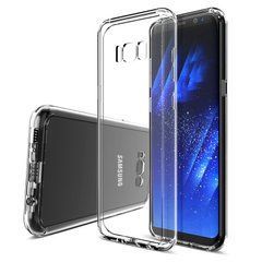 TPU чохол Strong Clear 0,5mm для Samsung G955F Galaxy S8 Plus Прозорий