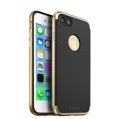 Ударопрочный чохол iPaky TPU+PC для iPhone 7 / iPhone 8 / SE 2020 Чорний / Золотий