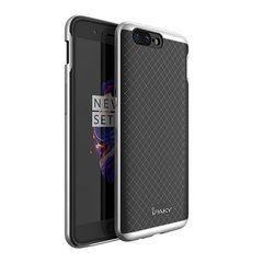 Ударопрочный чохол iPaky TPU+PC для OnePlus 5 Чорний / Сріблястий