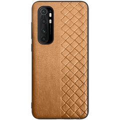 Защитный чехол Double для Xiaomi Mi Note 10 Lite Коричневый