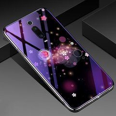 Захисний чохол Fantasy з глянцевими торцями для Xiaomi Redmi K20 / K20 Pro / Mi 9T / Mi 9T Pro (квіти) Малиновий