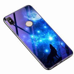Захисний чохол Fantasy з глянцевими торцями для Xiaomi Redmi S2 (місяць) Блакитний