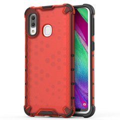 Защитный чехол Honeycomb для Samsung A205F Galaxy A20 / A305F Galaxy A30 2019 Красный